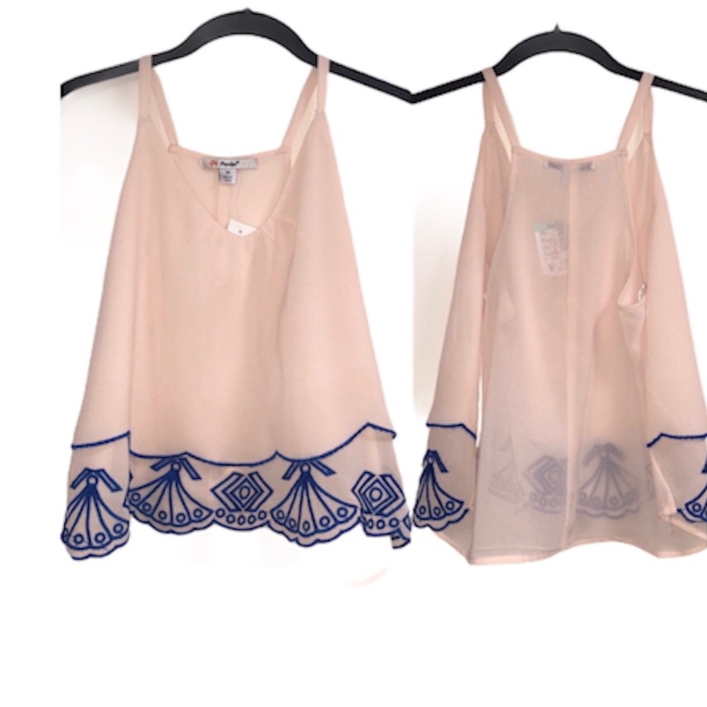 Papaya Pink Top